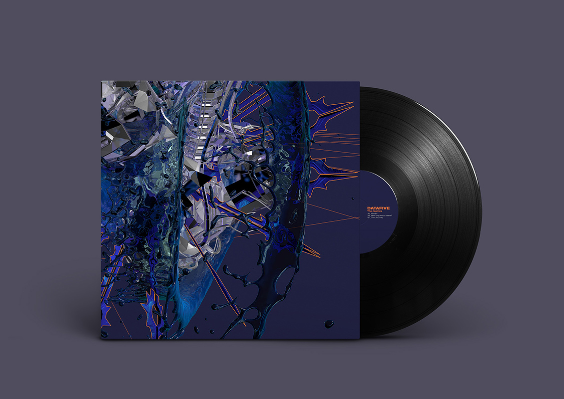 LAB001 - Datafive art direction and cover artwork by Geso